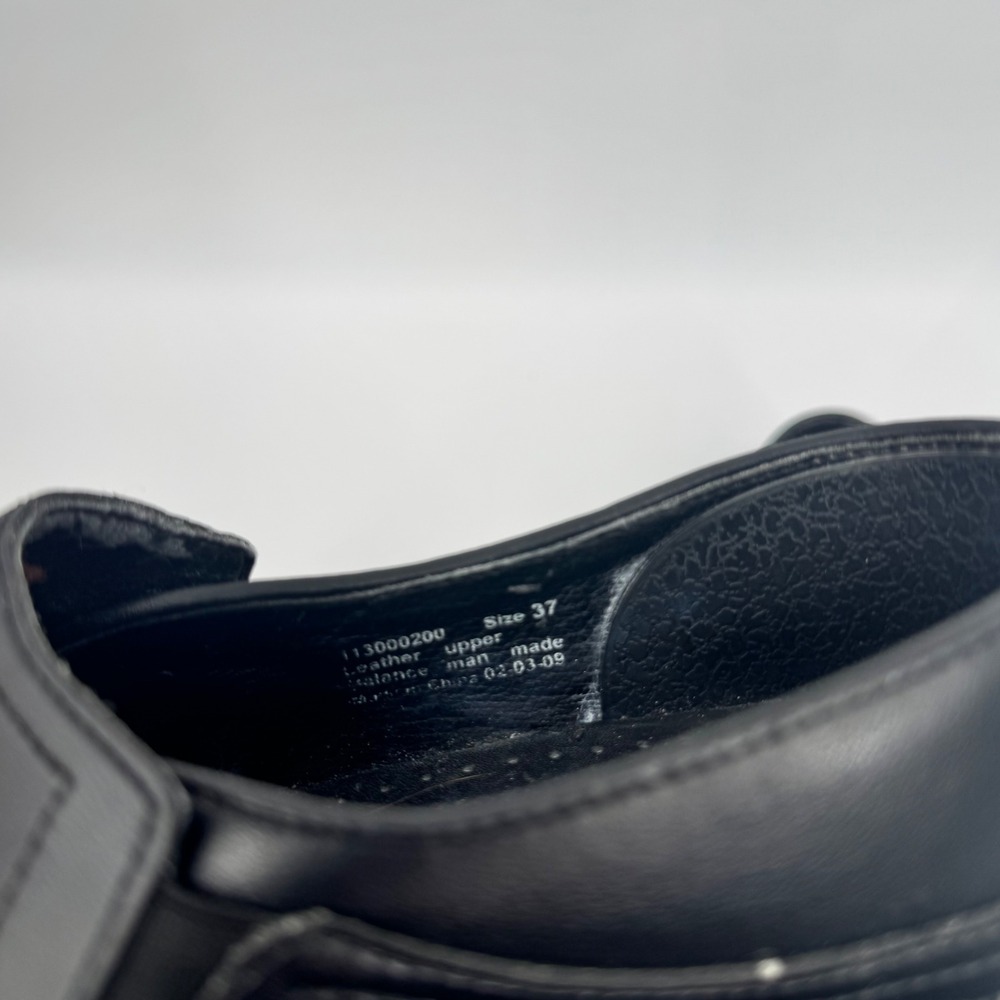 Dansko 37 Black Leather Clogs Nurse Occupation Comfort Shoes US 6.5-7 - Picture 9 of 12